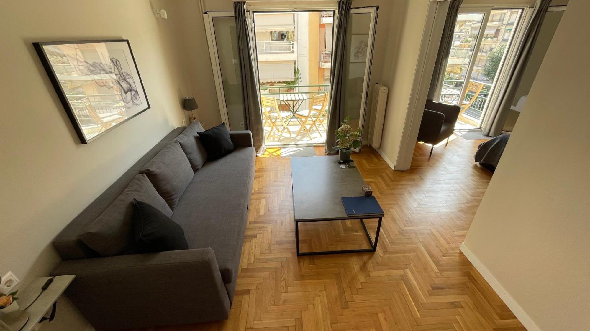 4 Newly Renovated Charming Apartments Steps From Panormou Metro Station Atenas Quarto foto