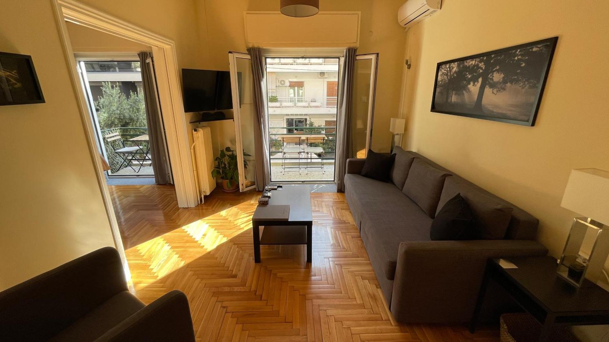 4 Newly Renovated Charming Apartments Steps From Panormou Metro Station Atenas Quarto foto
