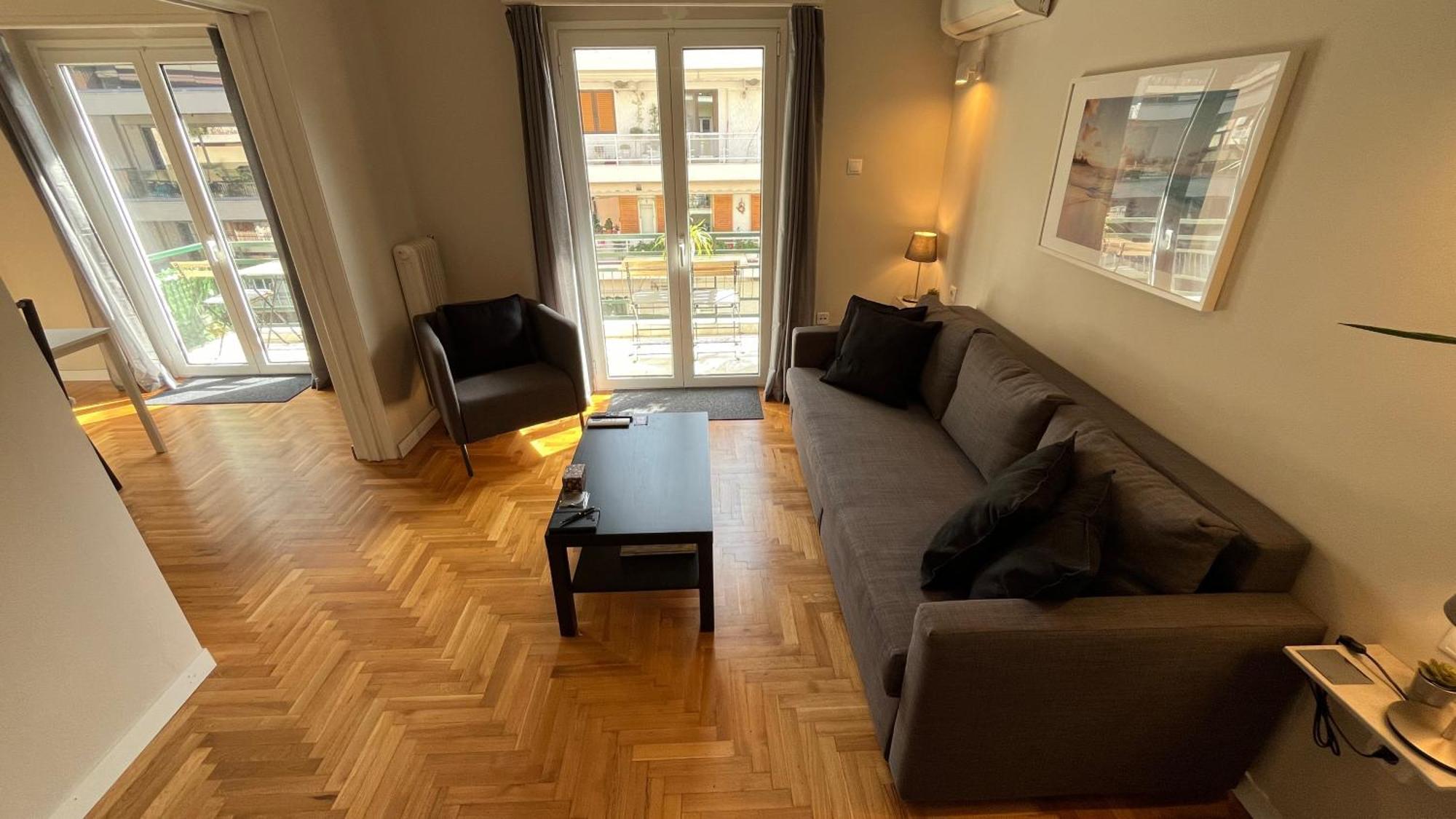 4 Newly Renovated Charming Apartments Steps From Panormou Metro Station Atenas Quarto foto