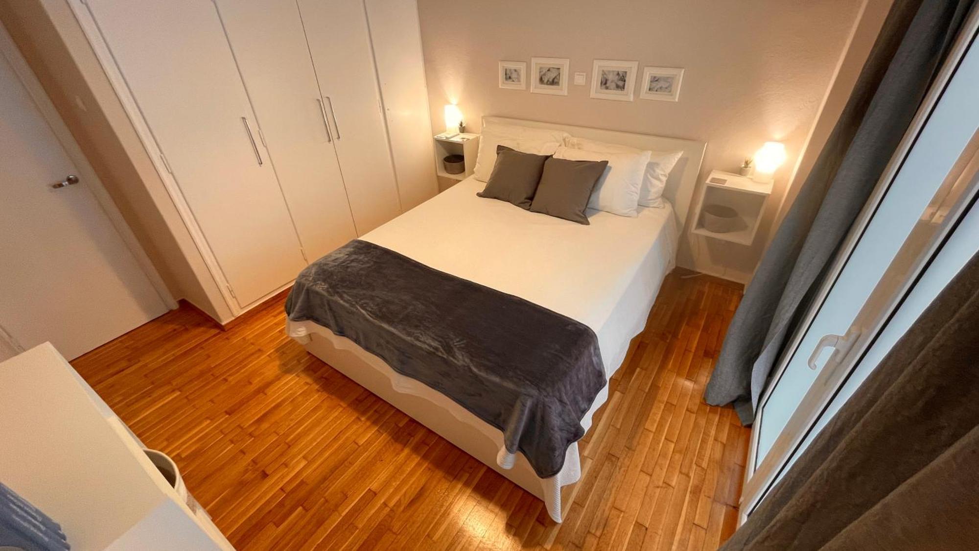 4 Newly Renovated Charming Apartments Steps From Panormou Metro Station Atenas Quarto foto