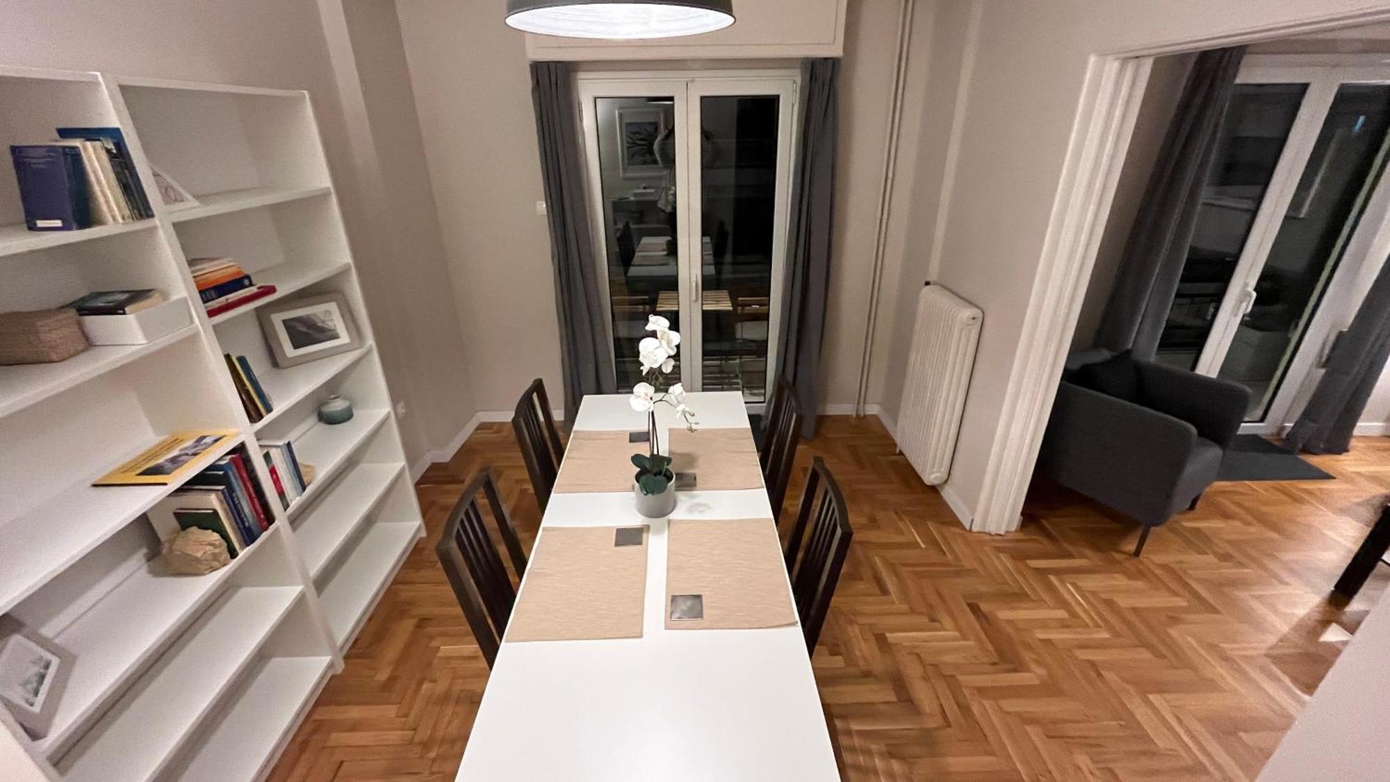 4 Newly Renovated Charming Apartments Steps From Panormou Metro Station Atenas Quarto foto