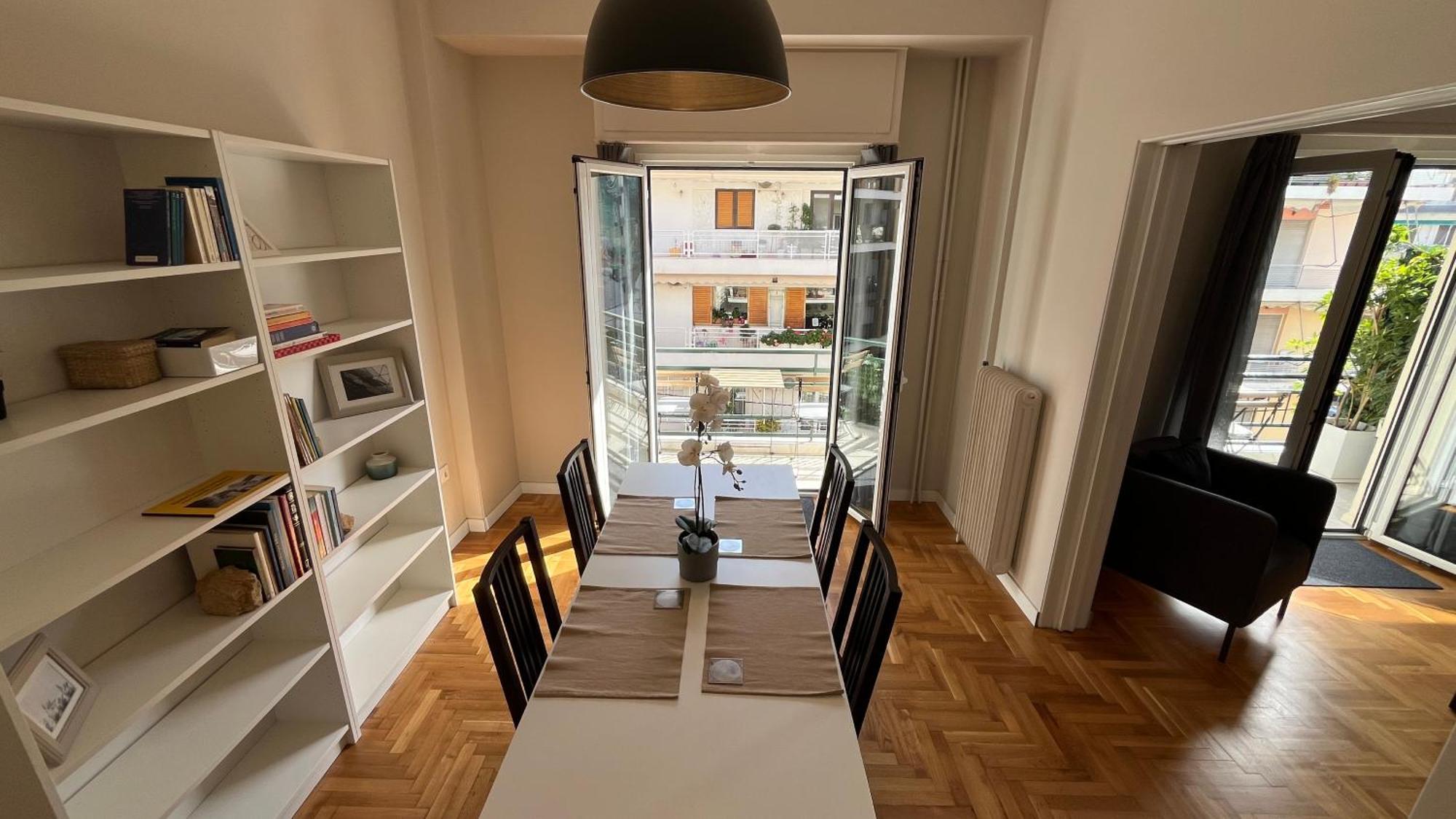 4 Newly Renovated Charming Apartments Steps From Panormou Metro Station Atenas Quarto foto